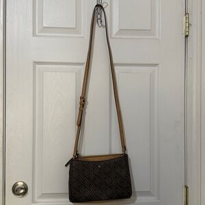 Liz Claiborne Tan Crossbody Bag